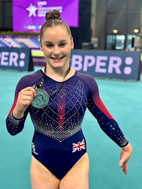 Paignton Academy student Shines in European Gymnastics Championship
