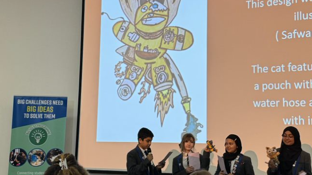 Portsmouth Academy students shine in Solutions for the Planet Competition